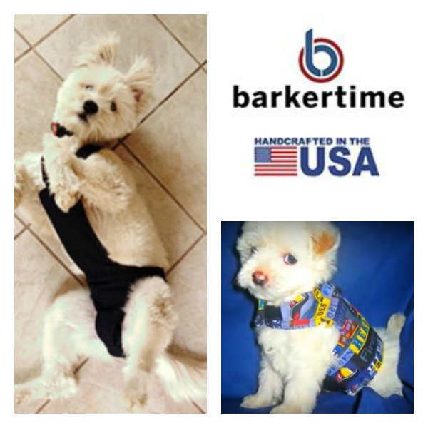 Barkertime Black Stripes Dog Diaper Pull-up