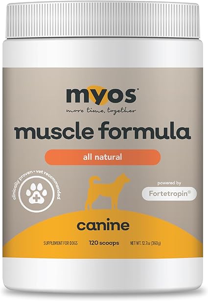Canine muscle health vitamin